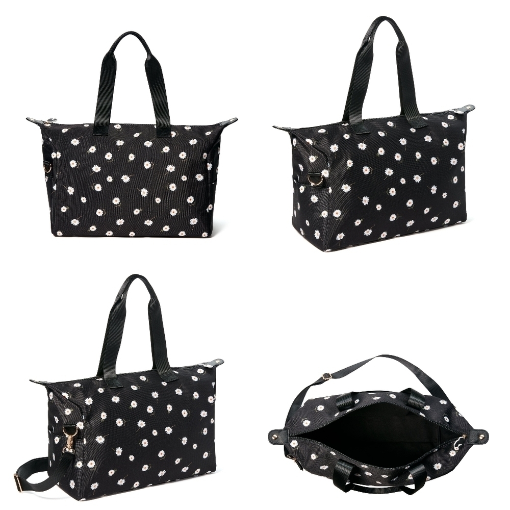 Alice + Olivia Daisy Print Duffle Bag